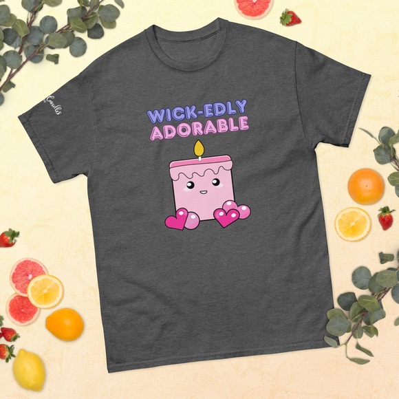 Wick-edly Adorable Unisex Classic Tee - Picture 2 of 2